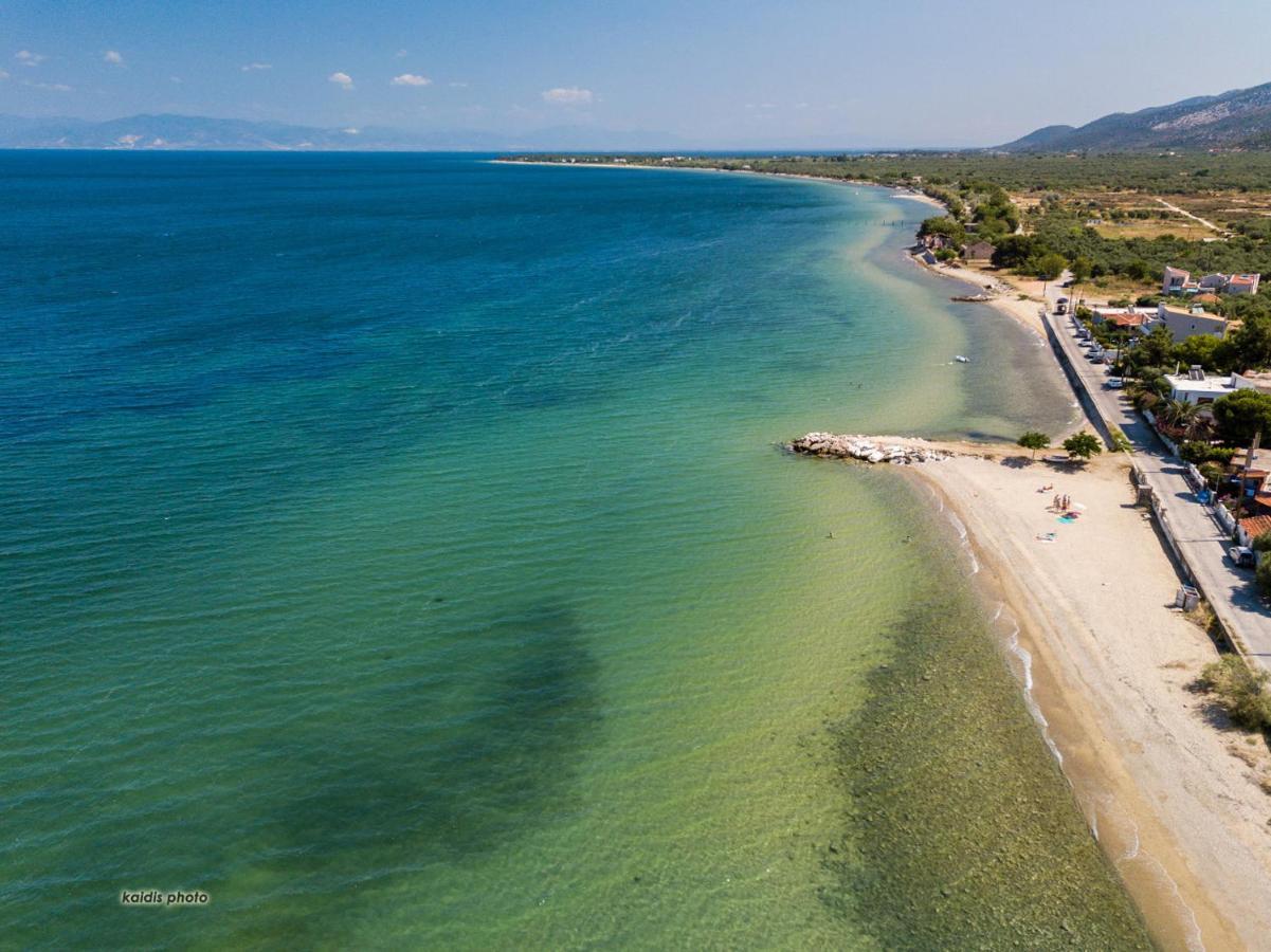 Villa 4 You Iliopetra Szkála Szotírosz Kültér fotó
